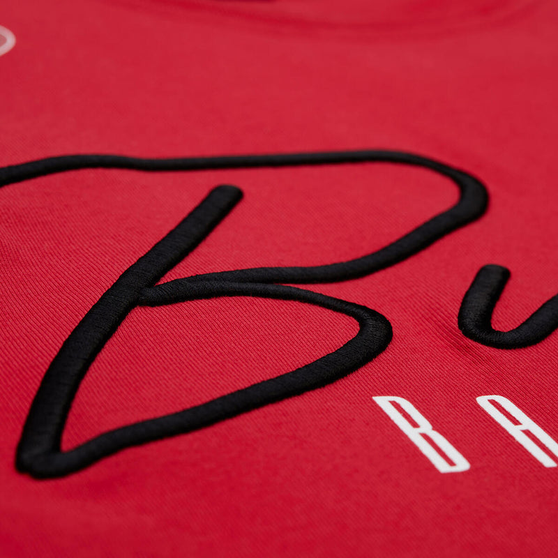 NBA TRAINING DAY PREMIUM SS TEE VINTAGE LOGO BULLS Scarlet FC9288-CBUSCAR - Image 3