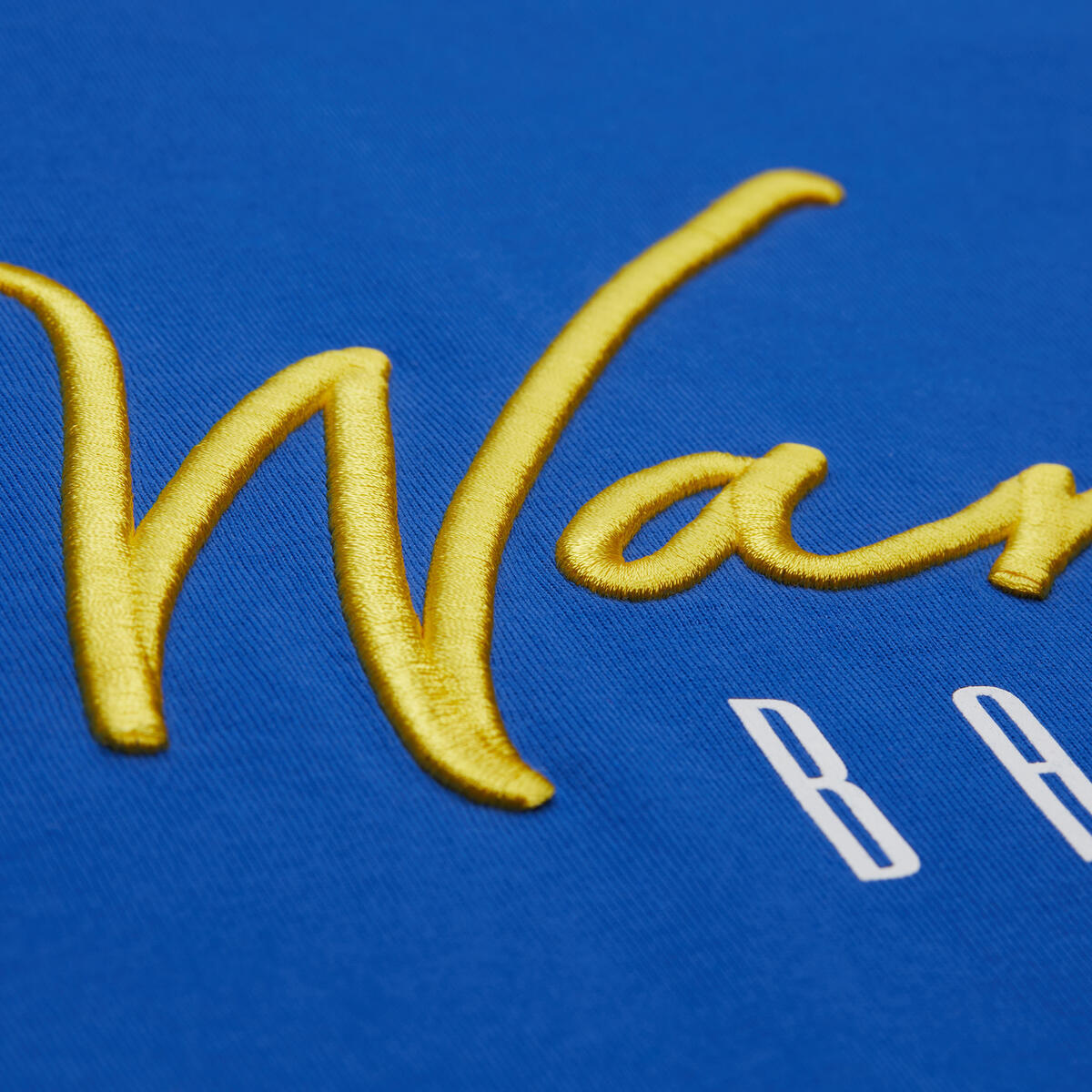 NBA TRAINING DAY PREMIUM SS TEE VINTAGE LOGO WARRIORS Royal FC9288-GSWROYA - Image 3