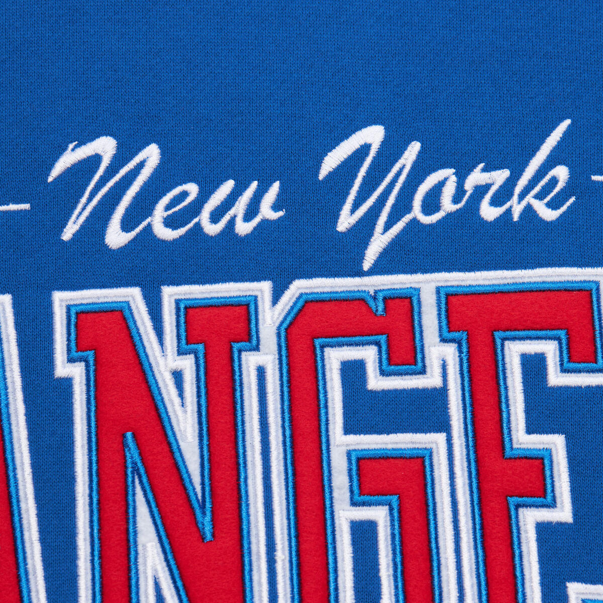 NHL THERE AND BACK 2.0 CREW FLEECE CURRENT LOGO RANGERS Royal FC9300-NYAROYA - Image 4