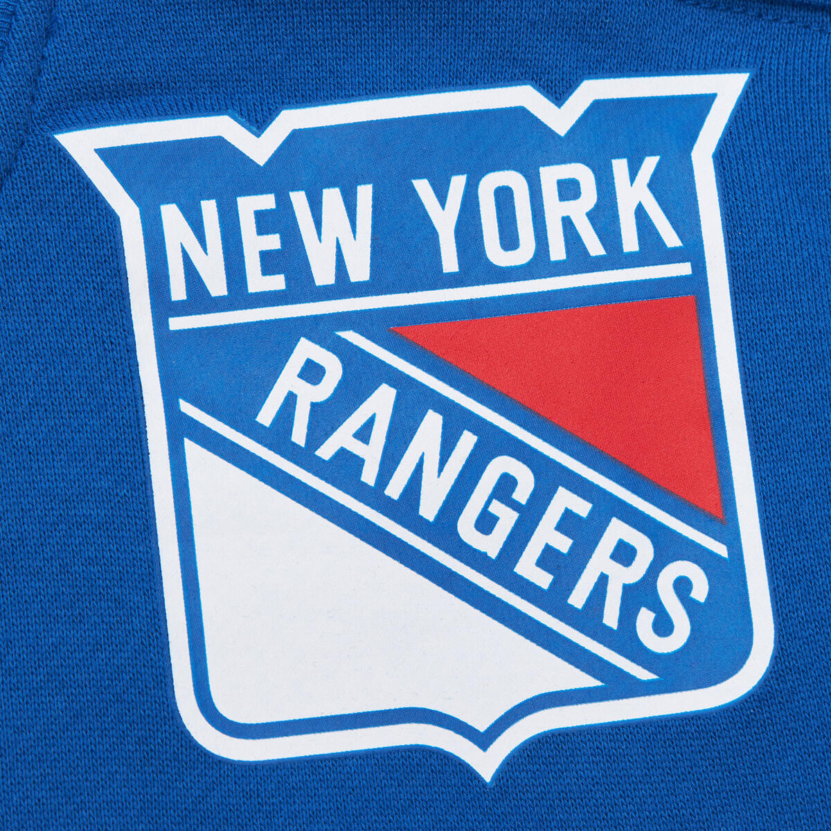 NHL THERE AND BACK 2.0 CREW FLEECE CURRENT LOGO RANGERS Royal FC9300-NYAROYA - Image 7