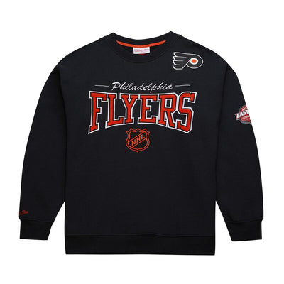 NHL THERE AND BACK 2.0 CREW FLEECE CURRENT LOGO FLYERS - Black - Image 1