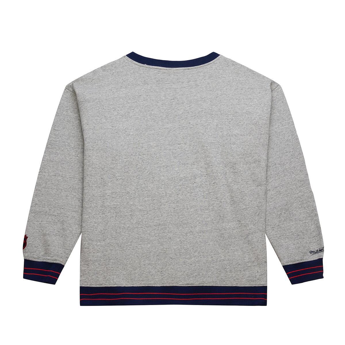 NHL FULL FIELD SATIN FLEECE CREW CURRENT LOGO BLUE JACKETS - Image 2