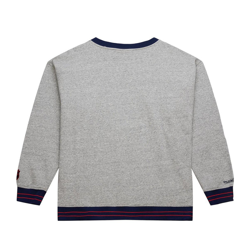 NHL FULL FIELD SATIN FLEECE CREW CURRENT LOGO BLUE JACKETS - Image 2