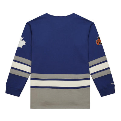 NHL HERITAGE LACE-UP CREW VINTAGE LOGO MAPLE LEAFS - Royal - Image 2