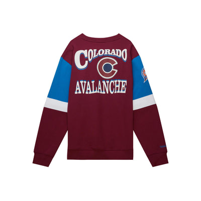 NHL ALLOVER CREW 3.0 AVALANCHE Cardinal FCPO5512-CAVYYPPPCARD - Image 2