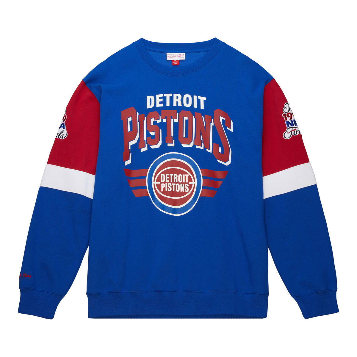 NBA ALLOVER CREW 3.0 PISTONS Royal FCPO5512-DPIYYPPPROYA - Image 1