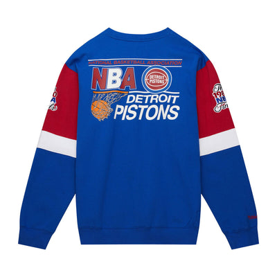 NBA ALLOVER CREW 3.0 PISTONS Royal FCPO5512-DPIYYPPPROYA - Image 2