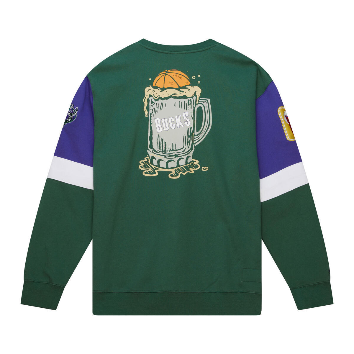 NBA ALLOVER CREW 3.0 BUCKS Bucks Green FCPO5512-MBUYYPPPBUGN - Image 2
