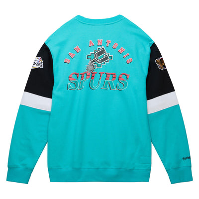 NBA ALLOVER CREW 3.0 SPURS Teal FCPO5512-SASYYPPPTEAL - Image 2