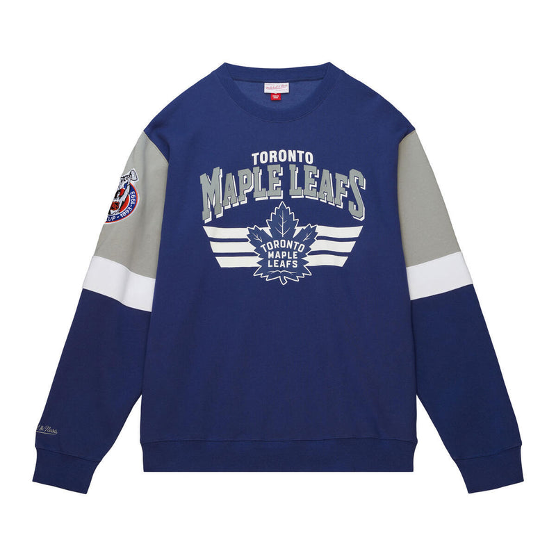 NHL ALLOVER CREW 3.0 MAPLE LEAFS Navy FCPO5512-TMLYYPPPNAVY - Image 1
