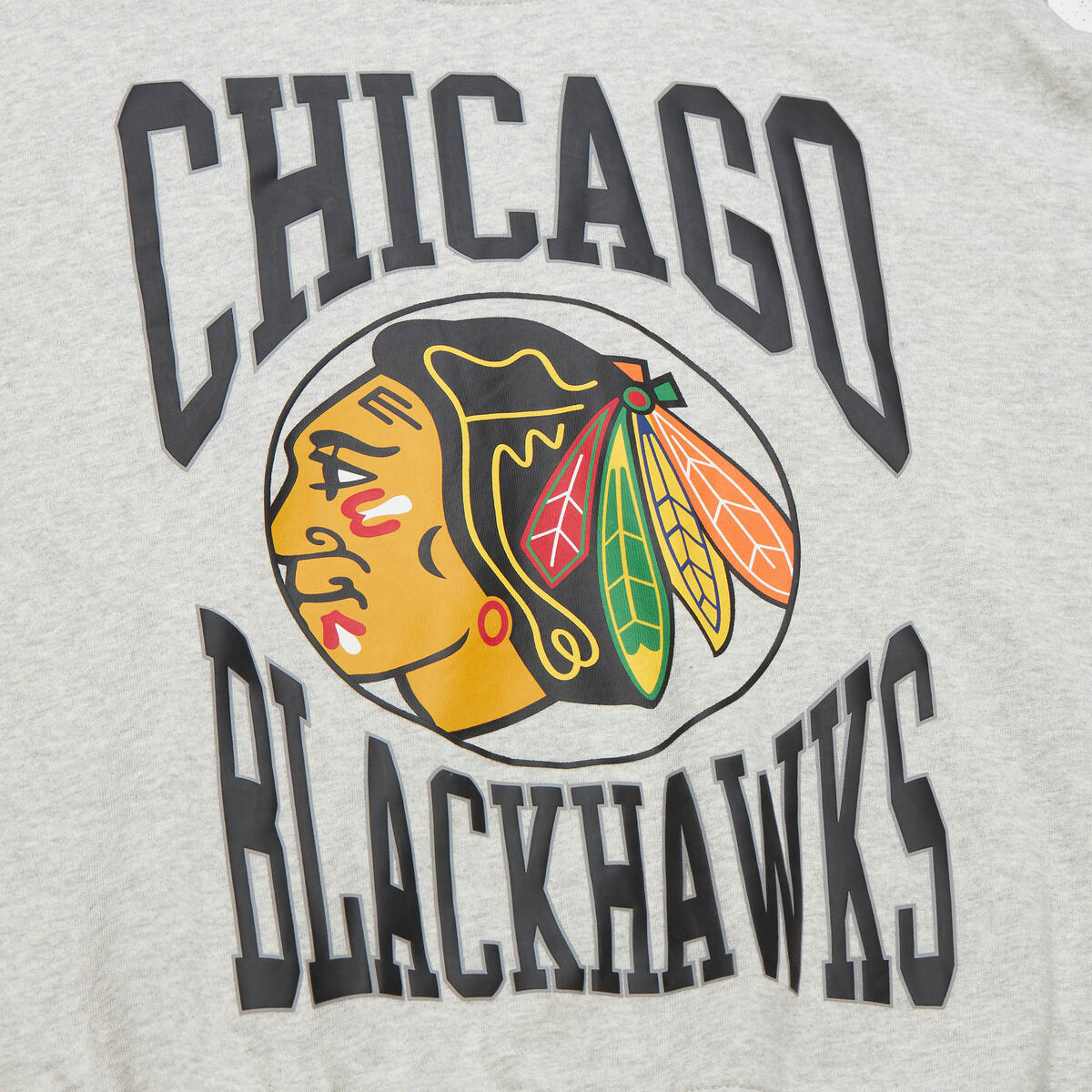 NHL WOMEN'S LOGO LIGHTWEIGHT CREW 3.0 BLACKHAWKS - Image 7