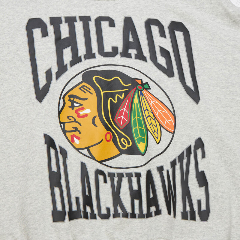 NHL WOMEN'S LOGO LIGHTWEIGHT CREW 3.0 BLACKHAWKS - Image 7