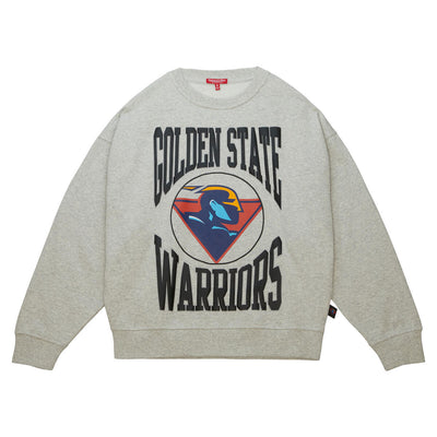 NBA WOMEN'S LOGO LIGHTWEIGHT CREW 3.0 WARRIORS - Image 1