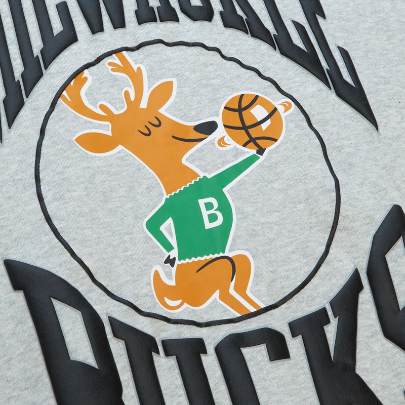 NBA WOMEN'S LOGO LIGHTWEIGHT CREW 3.0 BUCKS - Image 5