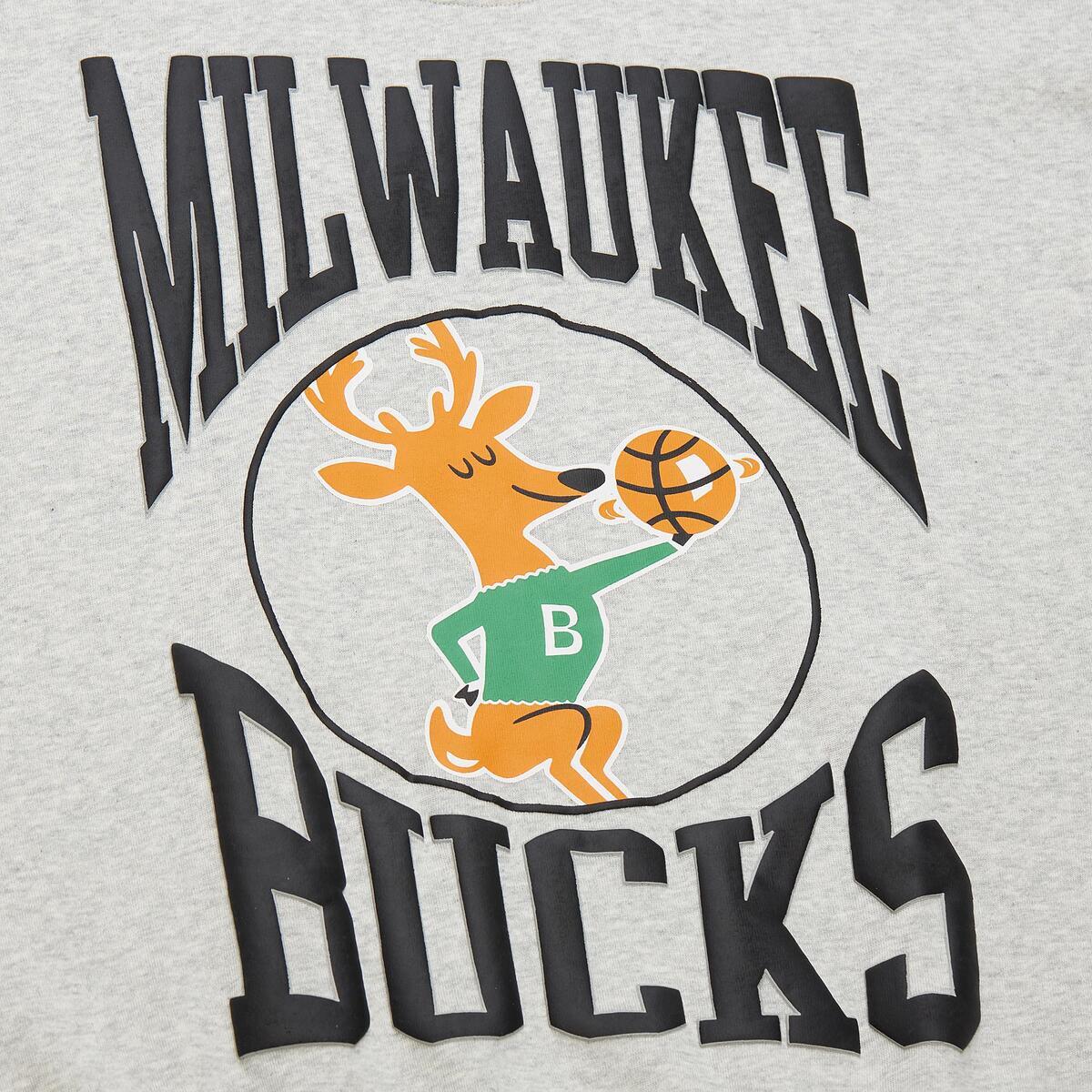 NBA WOMEN'S LOGO LIGHTWEIGHT CREW 3.0 BUCKS - Image 6