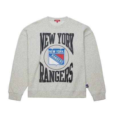 NHL WOMEN'S LOGO LIGHTWEIGHT CREW 3.0 RANGERS - Image 2