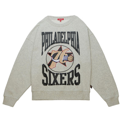 NBA WOMEN'S LOGO LIGHTWEIGHT CREW 3.0 76ERS - Image 2
