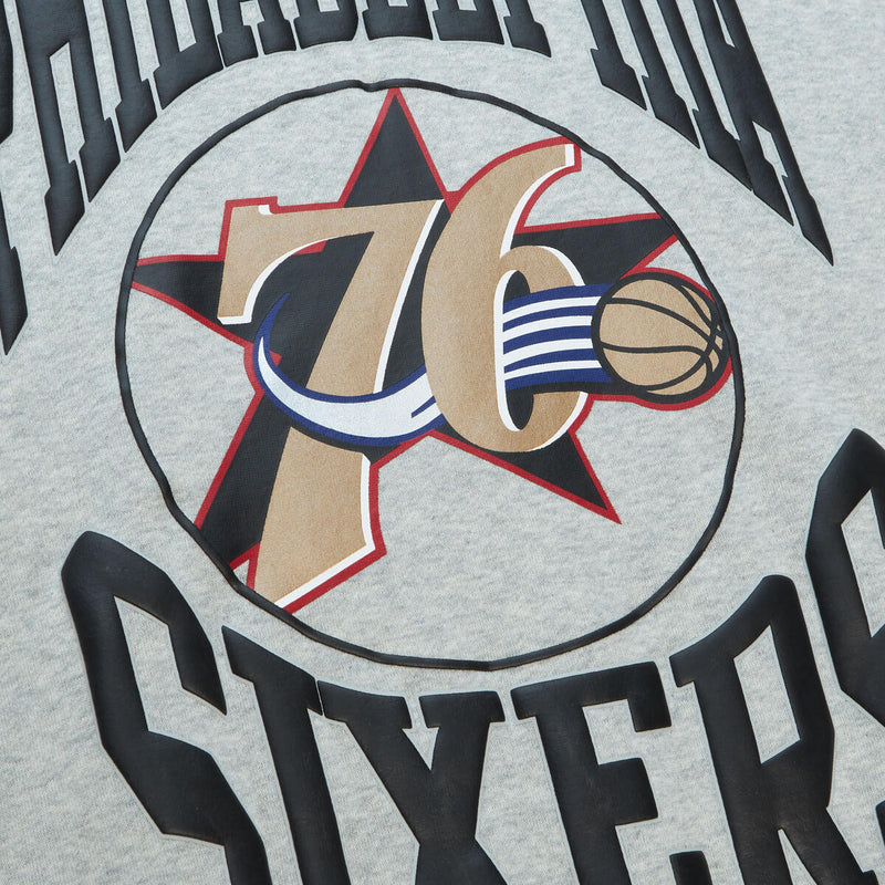 NBA WOMEN'S LOGO LIGHTWEIGHT CREW 3.0 76ERS - Image 5