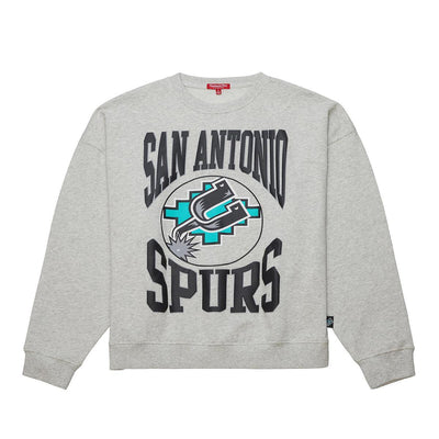 NBA WOMEN'S LOGO LIGHTWEIGHT CREW 3.0 SPURS - Image 1