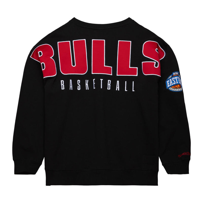 NBA TEAM FIRST SATIN FLEECE CREW BULLS - Image 2