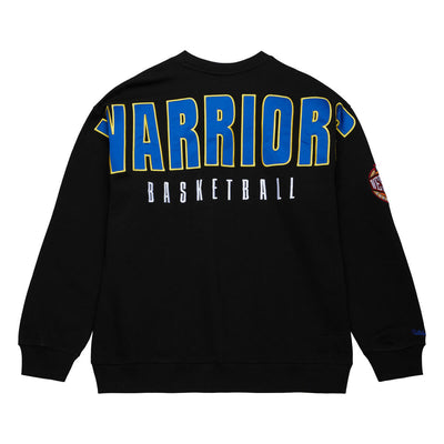 NBA TEAM FIRST SATIN FLEECE CREW WARRIORS - Image 2