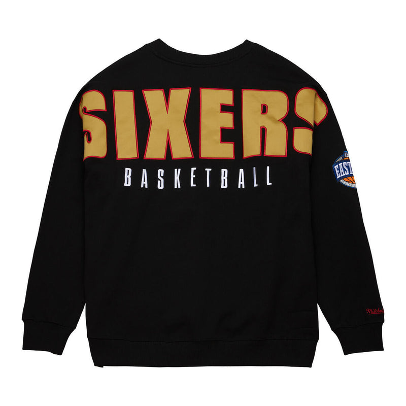 NBA TEAM FIRST SATIN FLEECE CREW 76ERS - Image 2