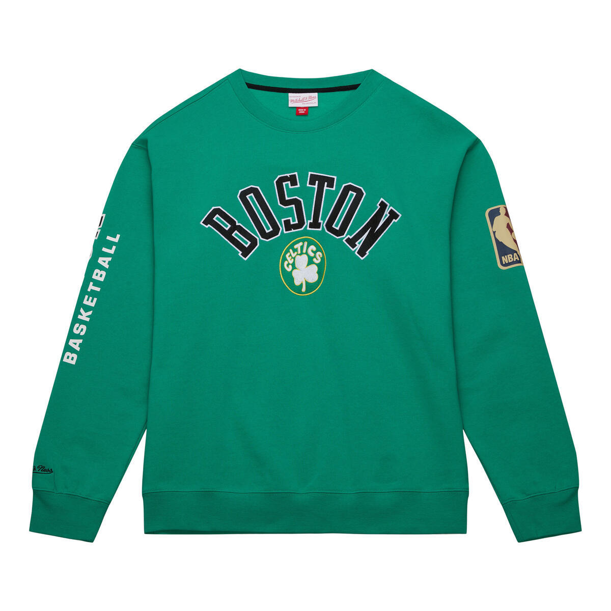 NBA THERE AND BACK FLEECE CREW CELTICS - Image 1