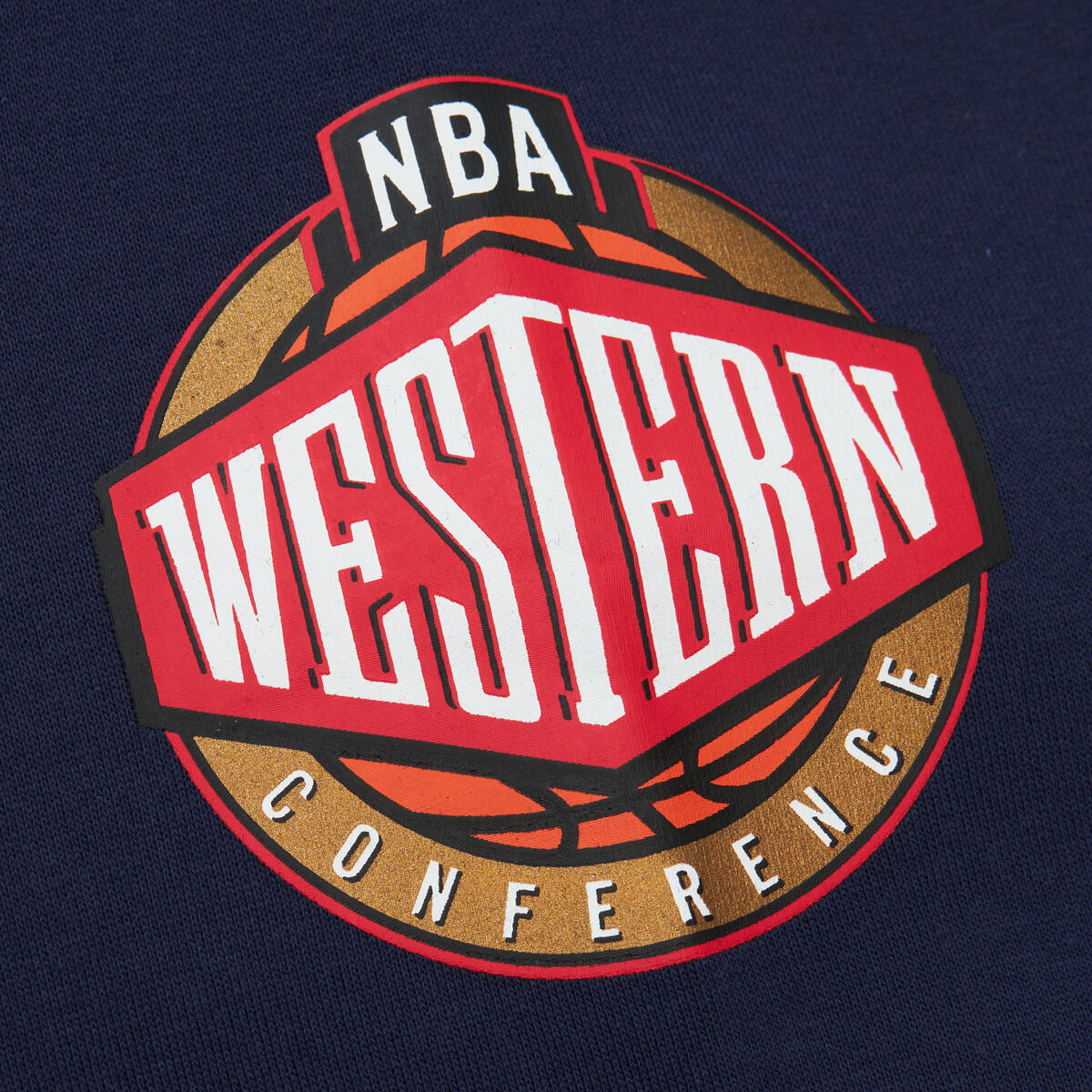 NBA THERE AND BACK FLEECE CREW MAVERICKS Navy FCPO6338-DMAYYPPPNAVY - Image 4