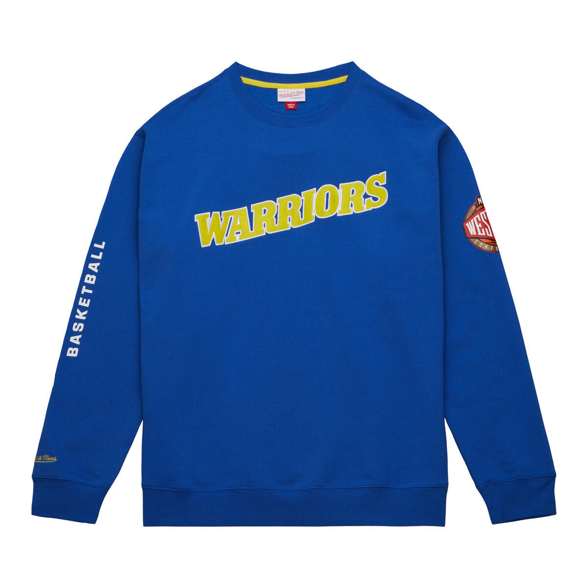 NBA THERE AND BACK FLEECE CREW WARRIORS - Image 1