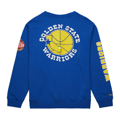NBA THERE AND BACK FLEECE CREW WARRIORS - Image 2