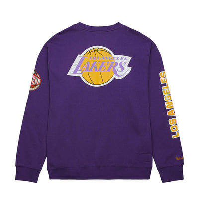 NBA THERE AND BACK FLEECE CREW LAKERS - Image 2