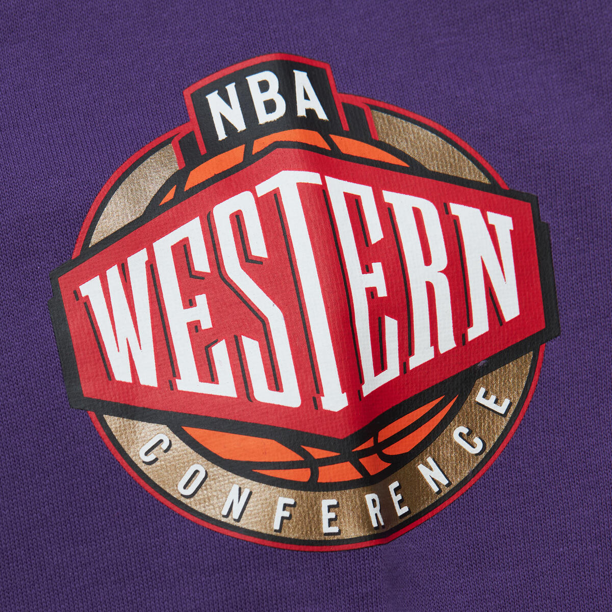 NBA THERE AND BACK FLEECE CREW LAKERS - Image 3