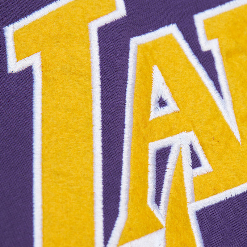 NBA THERE AND BACK FLEECE CREW LAKERS - Image 5