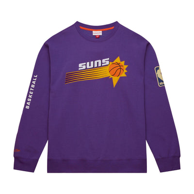 NBA THERE AND BACK FLEECE CREW SUNS Purple FCPO6338-PSUYYPPPPURP - Image 1