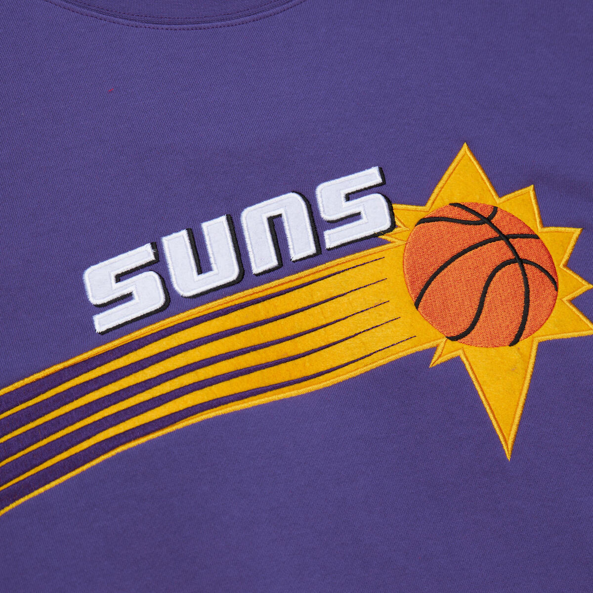 NBA THERE AND BACK FLEECE CREW SUNS Purple FCPO6338-PSUYYPPPPURP - Image 3