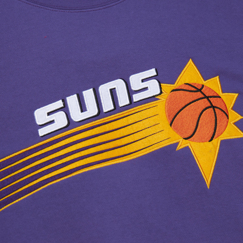 NBA THERE AND BACK FLEECE CREW SUNS Purple FCPO6338-PSUYYPPPPURP - Image 3