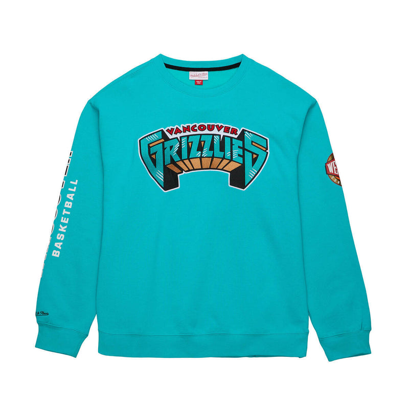 NBA THERE AND BACK FLEECE CREW GRIZZLIES - Image 1
