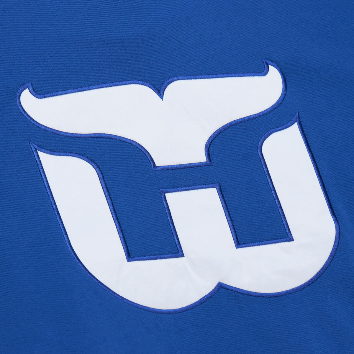 NHL SATIN INSERT FLEECE CREW WHALERS - Royal - Image 3