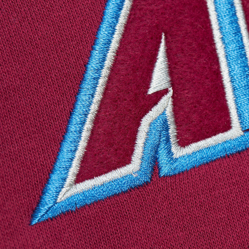 NHL THERE AND BACK FLEECE CREW CURRENT LOGO AVALANCHE Maroon FCPO6577-CAVYYPPPMARO - Image 4