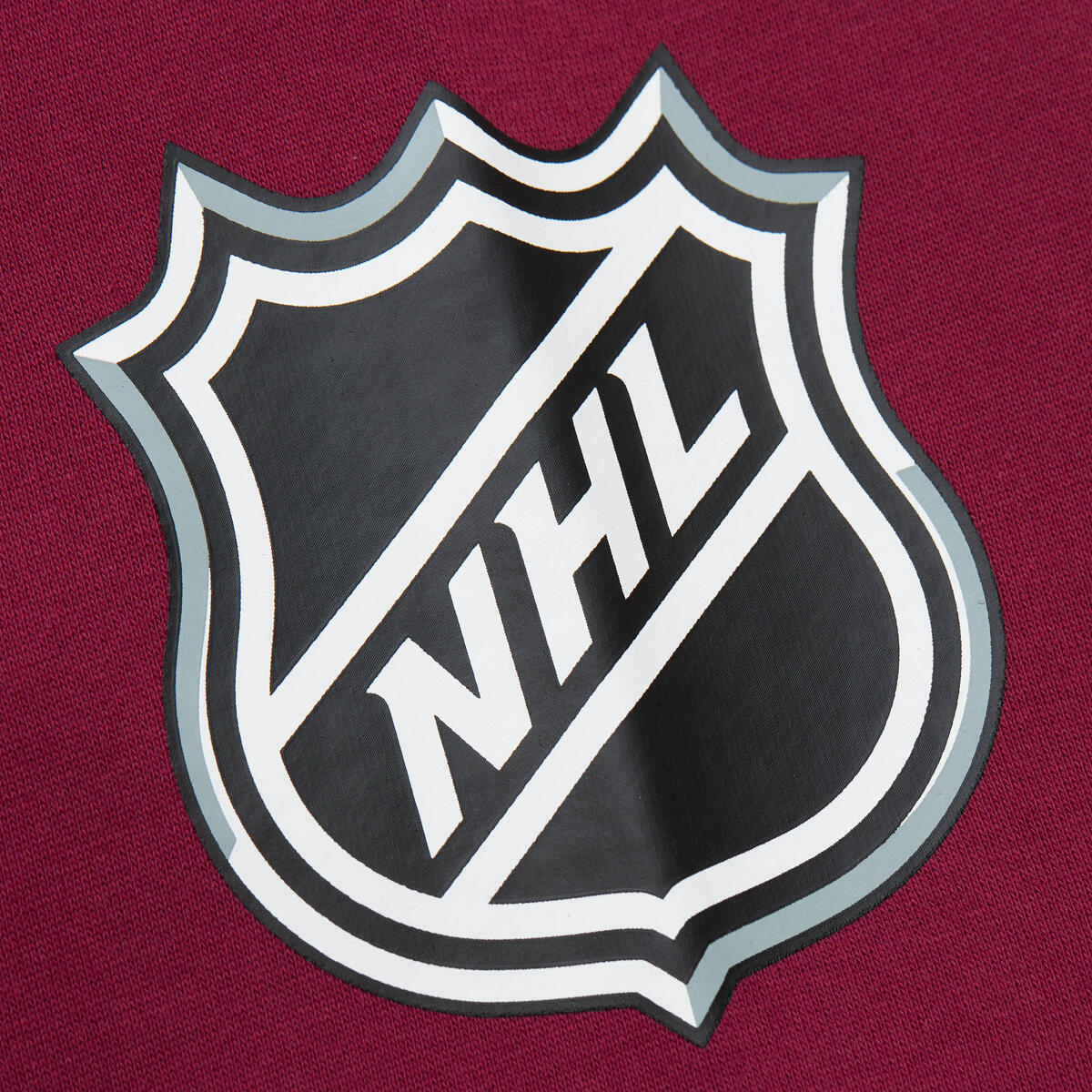 NHL THERE AND BACK FLEECE CREW CURRENT LOGO AVALANCHE Maroon FCPO6577-CAVYYPPPMARO - Image 5