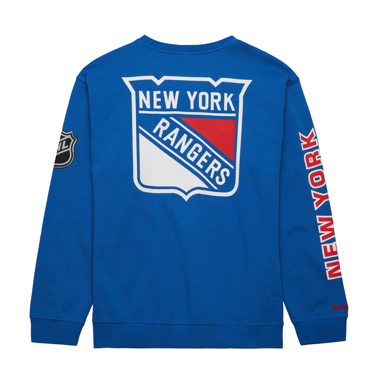 NHL THERE AND BACK FLEECE CREW CURRENT LOGO RANGERS Royal FCPO6577-NYAYYPPPROYA - Image 2