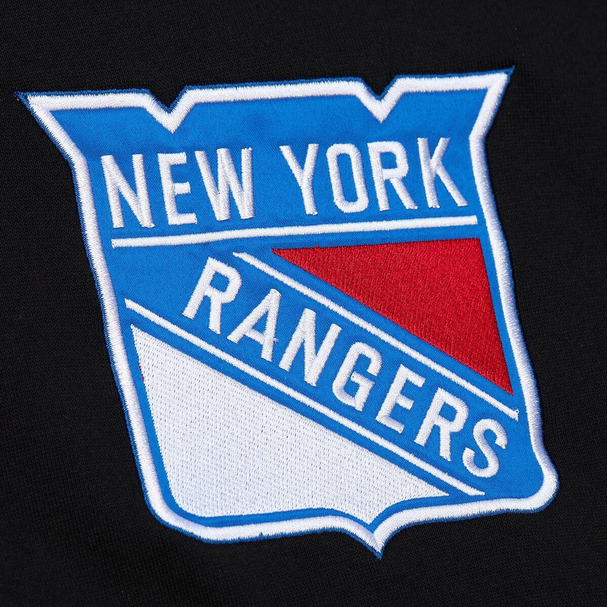 NHL TEAM FIRST SATIN FLEECE CREW CURRENT LOGO RANGERS - Image 3