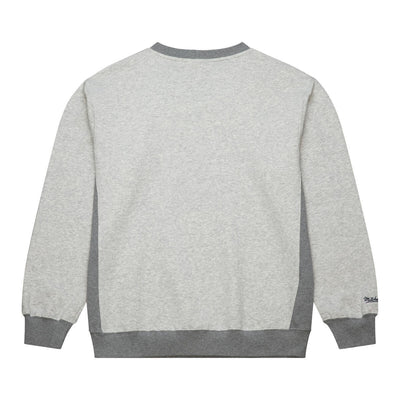 NBA PREMIUM FLEECE CREW VINTAGE LOGO MAVERICKS Grey Heather FCPO6603-DMAYYPPPGYHT - Image 2