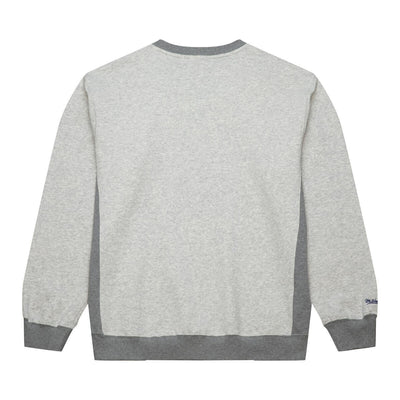 NBA PREMIUM FLEECE CREW VINTAGE LOGO SUNS Grey Heather FCPO6603-PSUYYPPPGYHT - Image 2