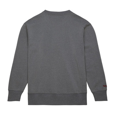 NBA SNOW WASHED FLEECE CREW CAVALIERS - Grey Heather - Image 2