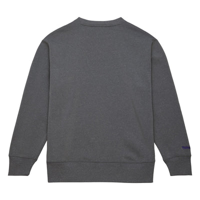 NBA SNOW WASHED FLEECE CREW LAKERS Grey Heather FCPO6658-LALYYPPPGYHT - Image 2