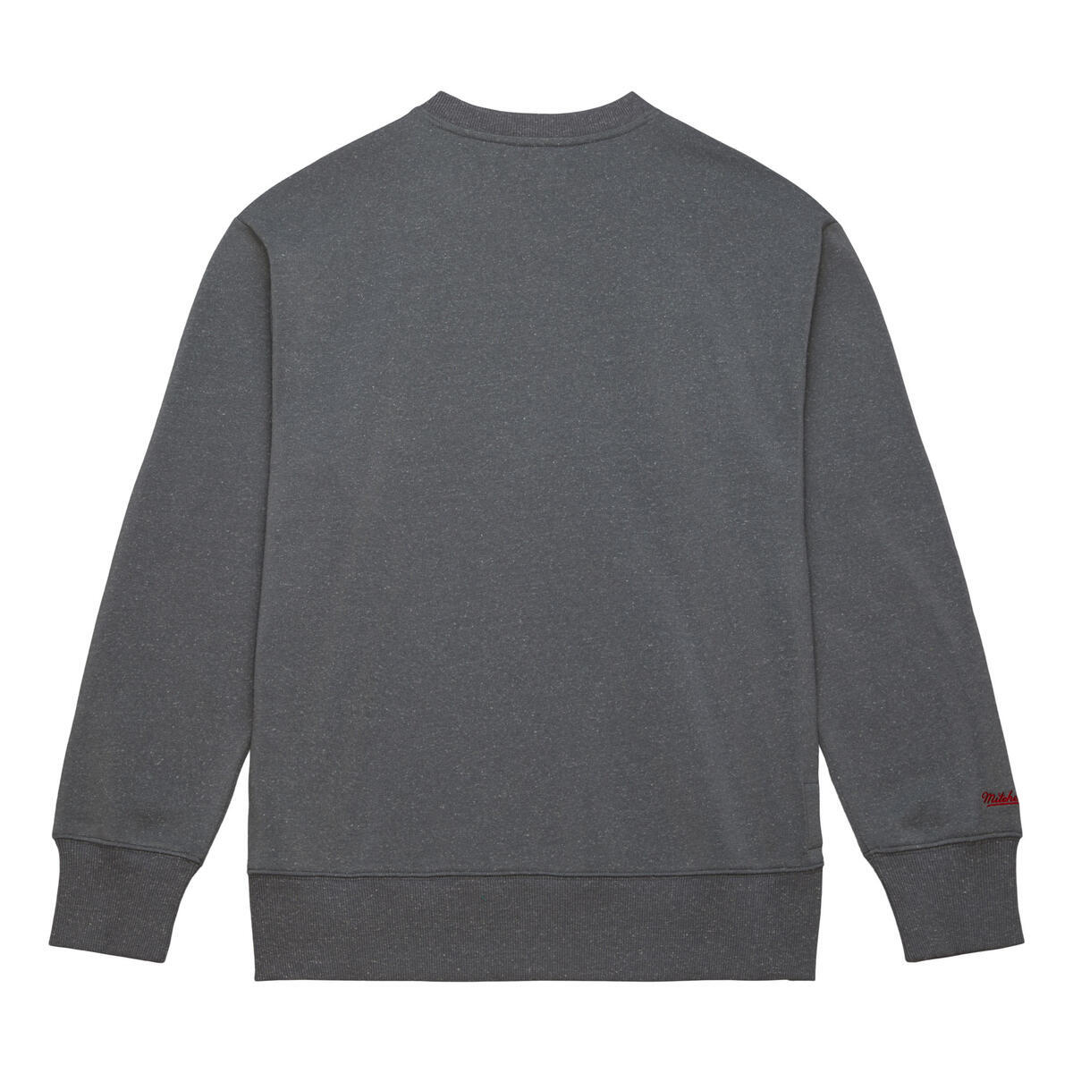 NBA SNOW WASHED FLEECE CREW 76ERS Grey Heather FCPO6658-P76YYPPPGYHT - Image 2