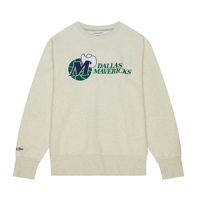 NBA PLAYOFF WIN 2.0 CREW VINTAGE MAVERICKS Cream FCPO6736-DMAYYPPPCREA - Image 1