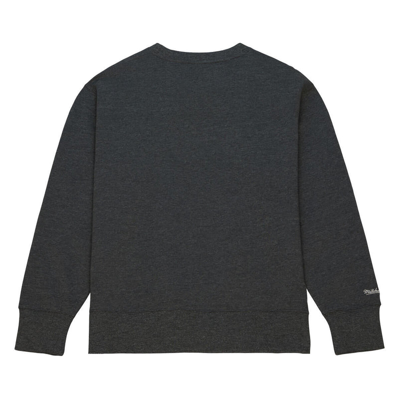 NBA PLAYOFF WIN 2.0 CREW VINTAGE 76ERS Black-White FCPO6736-P76YYPPPBKWH - Image 2