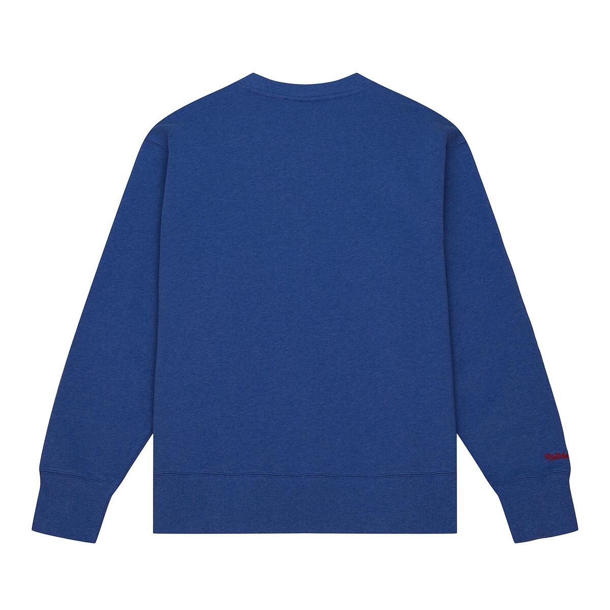 NBA PLAYOFF WIN 2.0 CREW VINTAGE 76ERS Royal Heather FCPO6736-P76YYPPPRYHT - Image 2